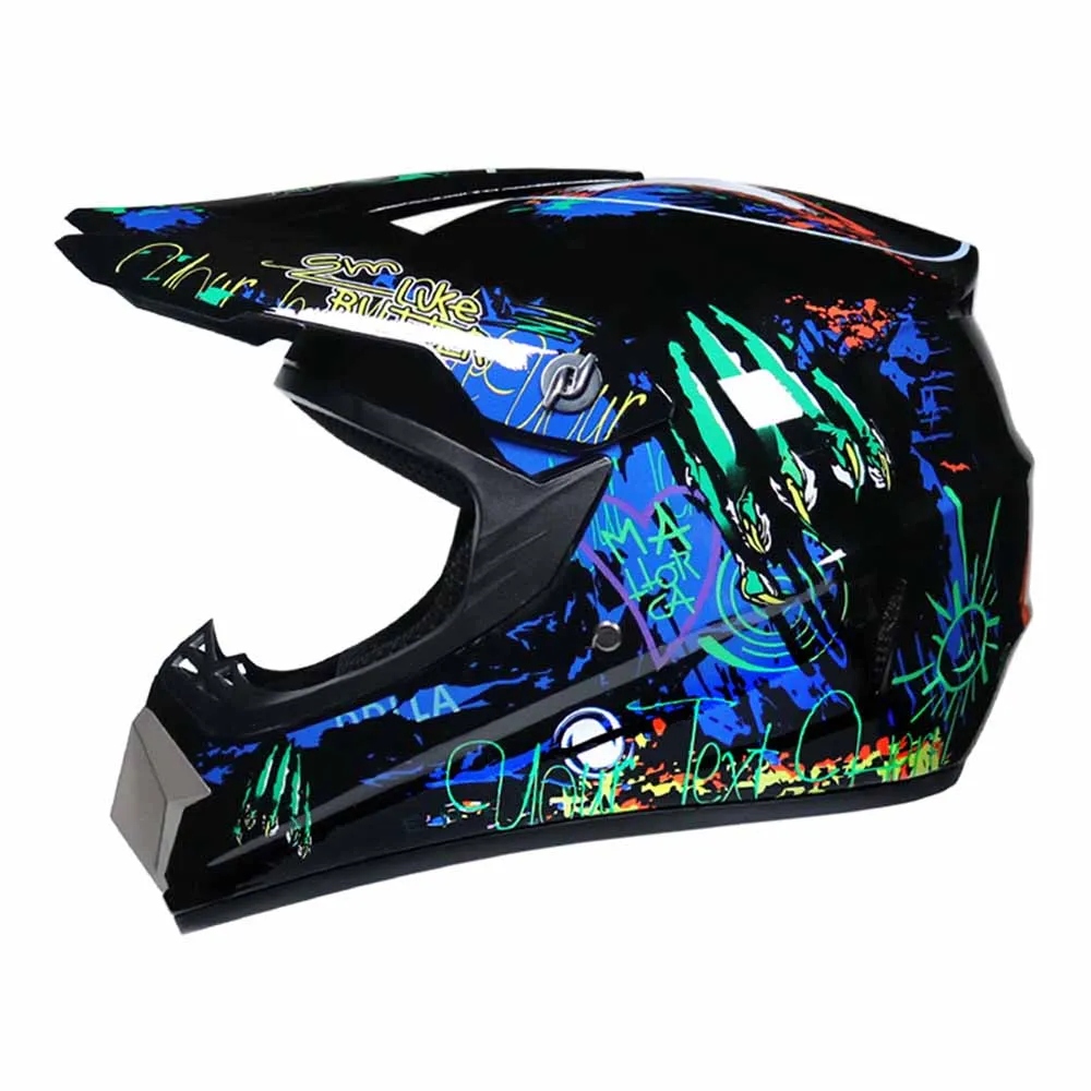 Ghost Claw Full Face Racing Helmets Wear-Resistant Motocross Kask Breathable Motorcycles Accessories Anti-Fall Head Protection