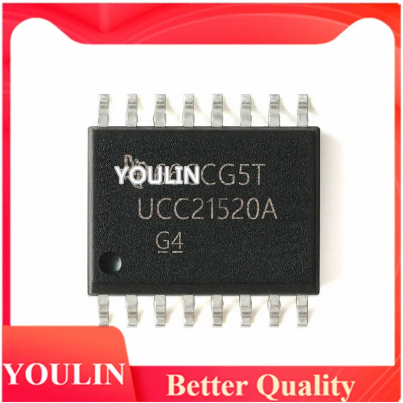 5pcs New original UCC21520ADWR package SOIC16 bridge gate driver chip control IC