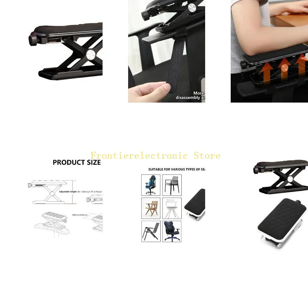 

G8DB Складной подлокотник для компьютера, регулируемая подставка для запястий компьютера, удлинитель настольного компьютера