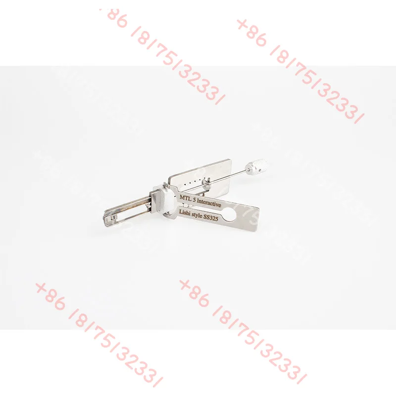 LISHI Style SS325 MUL 5  Interactive Civil Lock 5 Pin Right 2-in-1 Tool Lock Opener Lock Pick Set Locksmith Tools