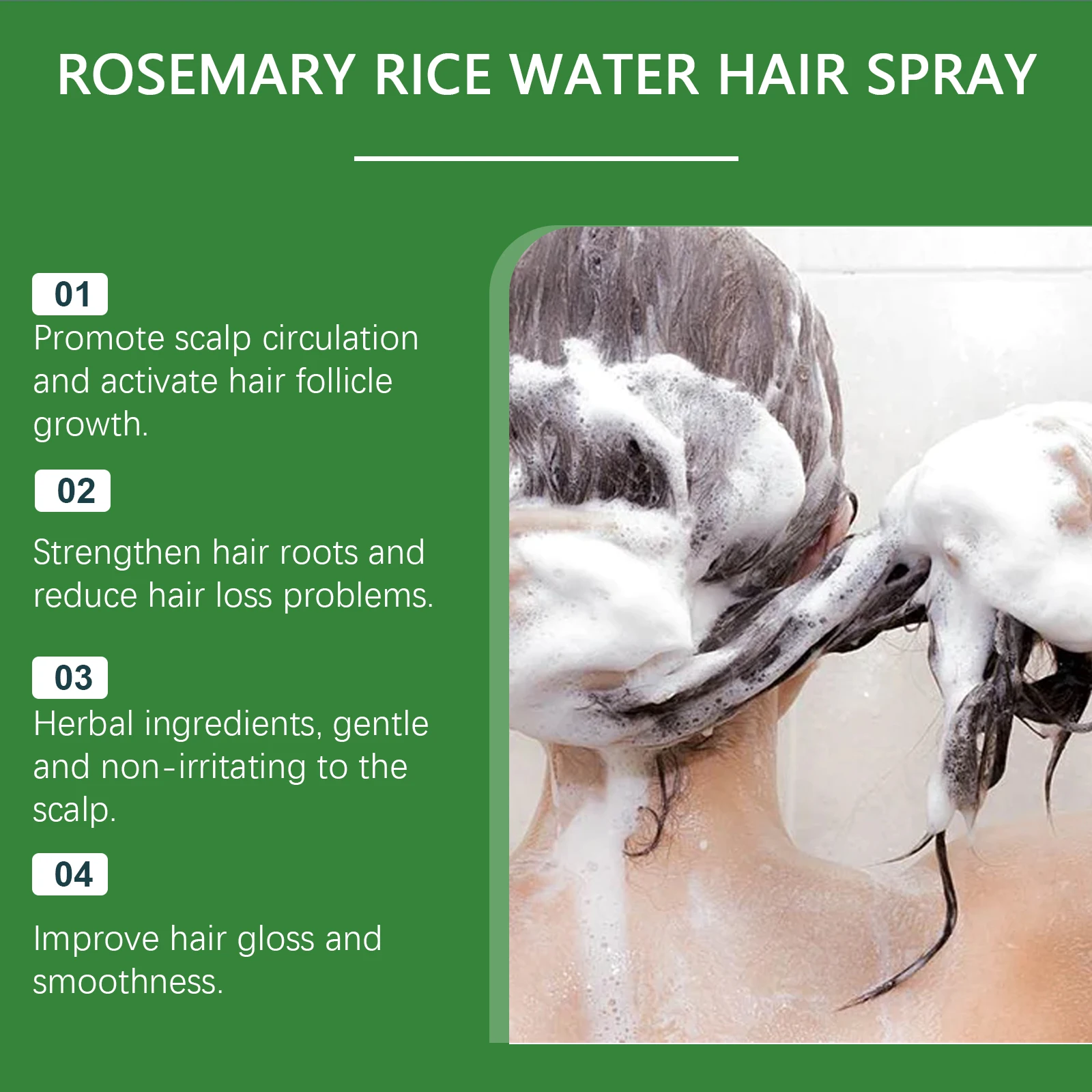 Rosemary Rice Water Hair Spray - đánh giá và giá Hair Care With Rice Water