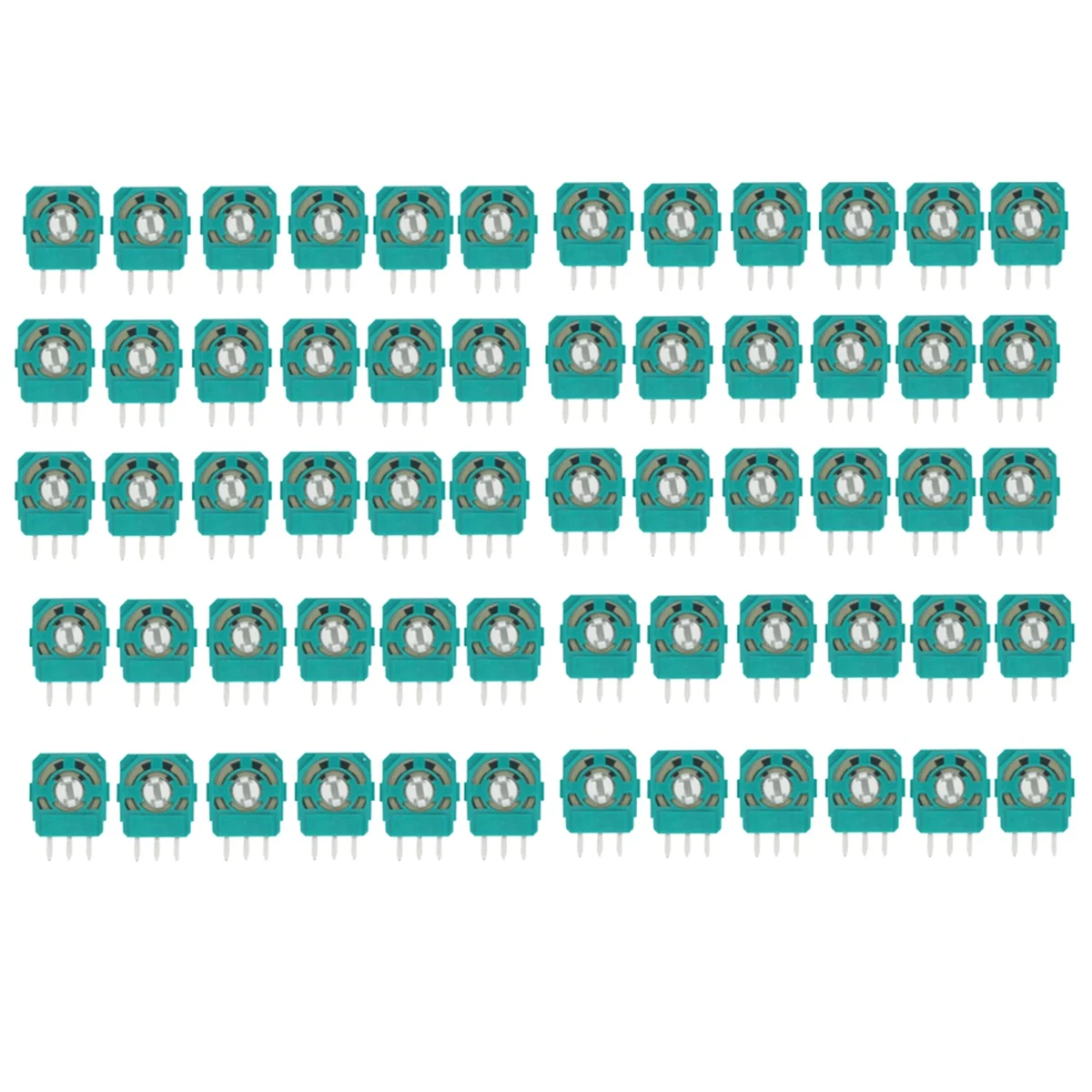 Kit technique de capteur de potentiomètres Joystick pour manettes PS5, résistances d'axe de pouce 3D, pièce de réparation, 60 pièces