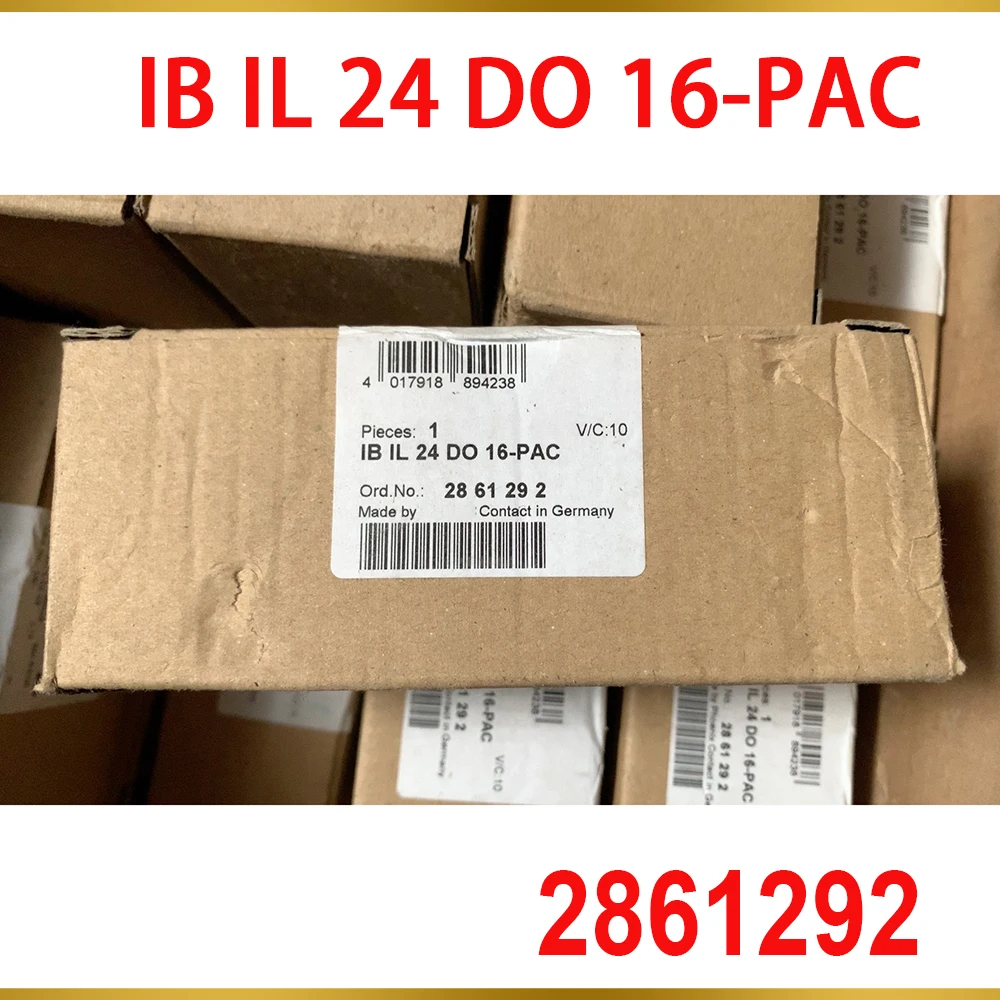 

Новый блок питания IB IL 24 DO 16-PAC для Phoenix Contact 24 В 2861292 мА