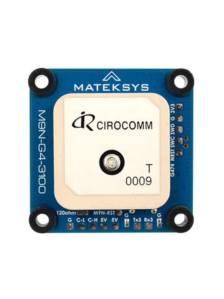 MATEKSYS MATEK AP_PERIPH CarCAN GNSS M9N-G4-3100 GPS G474 CAN RM3100 CAN protocol & UART_MSP, compatible with CAN FD
