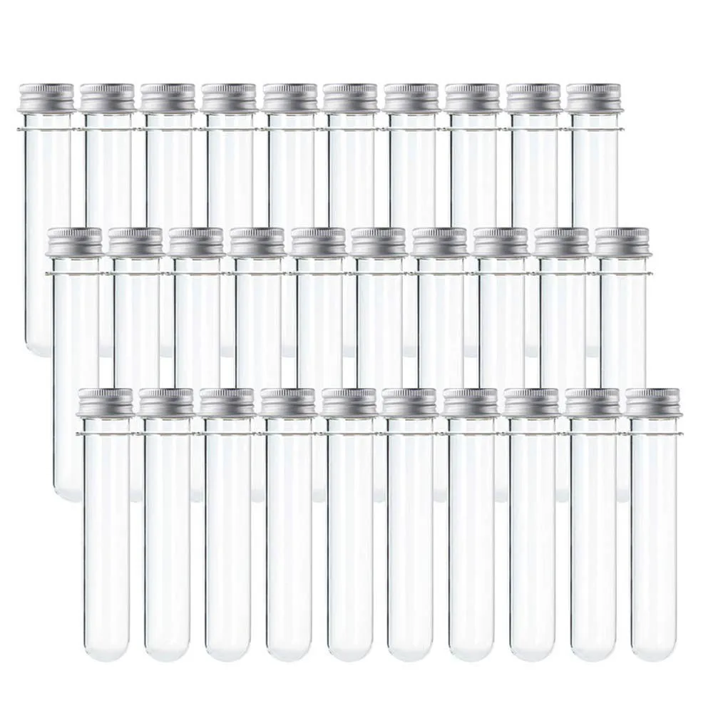 40ml Plastic Test Tubes for Gumball Candy Storage,Bath Salt Vials,Bridal Shower, Baby Shower,Wedding,Kids Birthday Party Favors