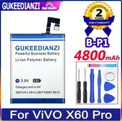 High Capacity Mobile Phone Replacement Battery 4800mAh For ViVO X60 Pro X60Pro Smartphon Batteries