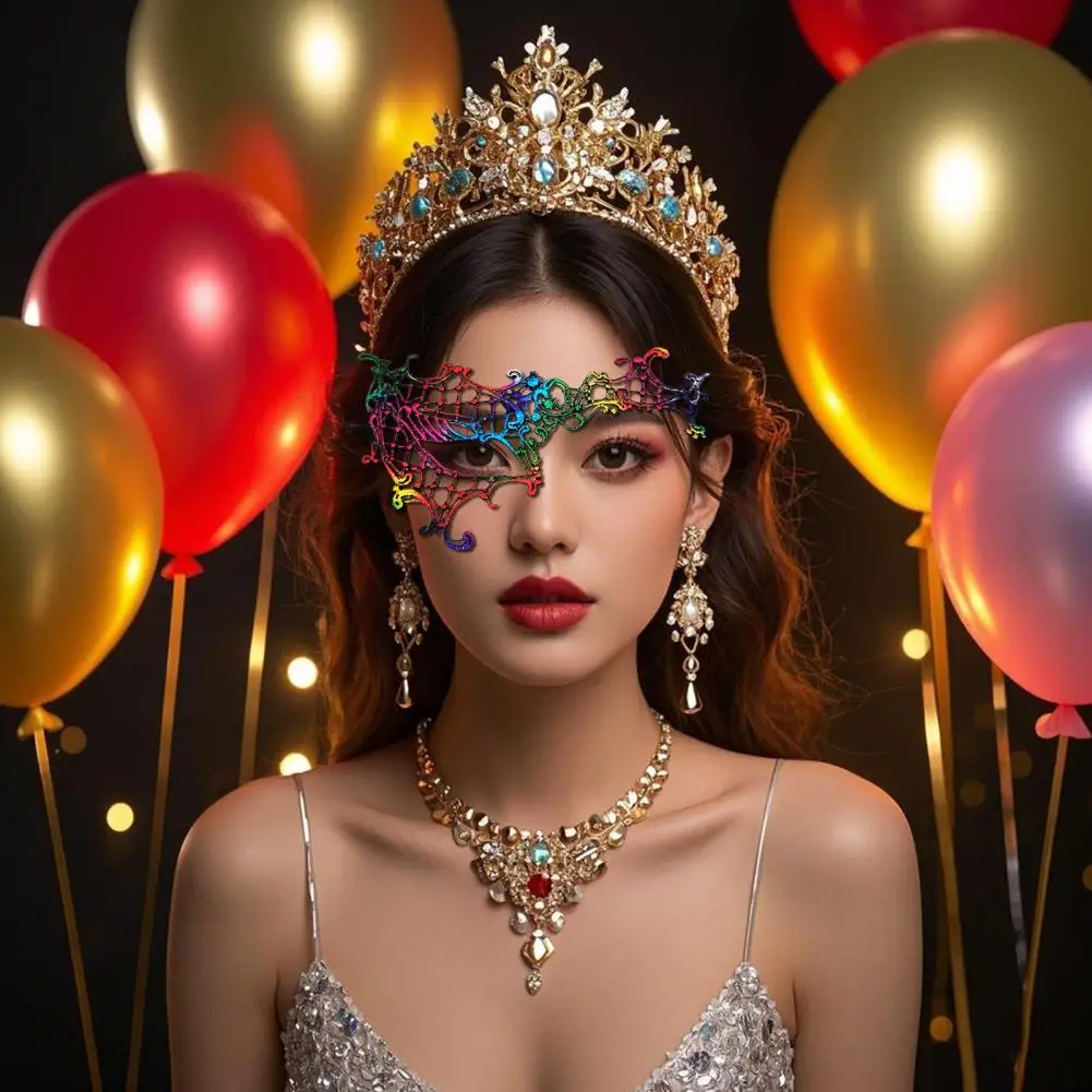 

Women Sexy Lace Masque Venetian Half Face Masque Lady Girl One Eye Party Masque for Carnival Prom Masquerade Costume Parties