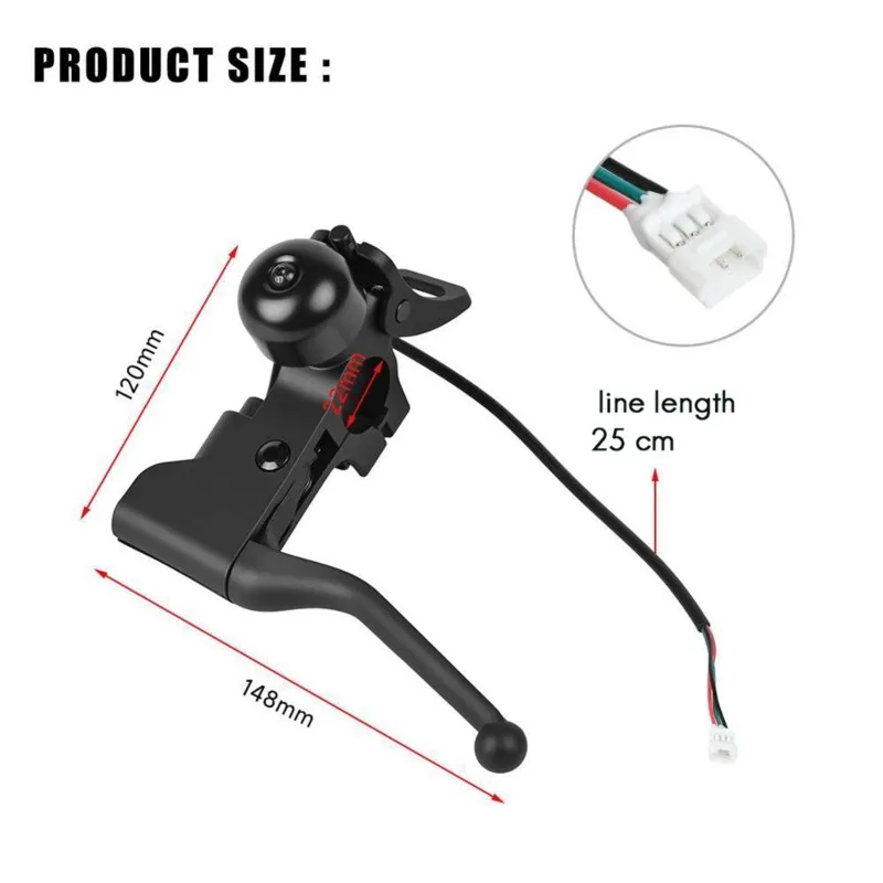 

Dropship-For Xiao Mi5 Scooter Accessories Replacement Hand Brake Lever In Black Brake Parts