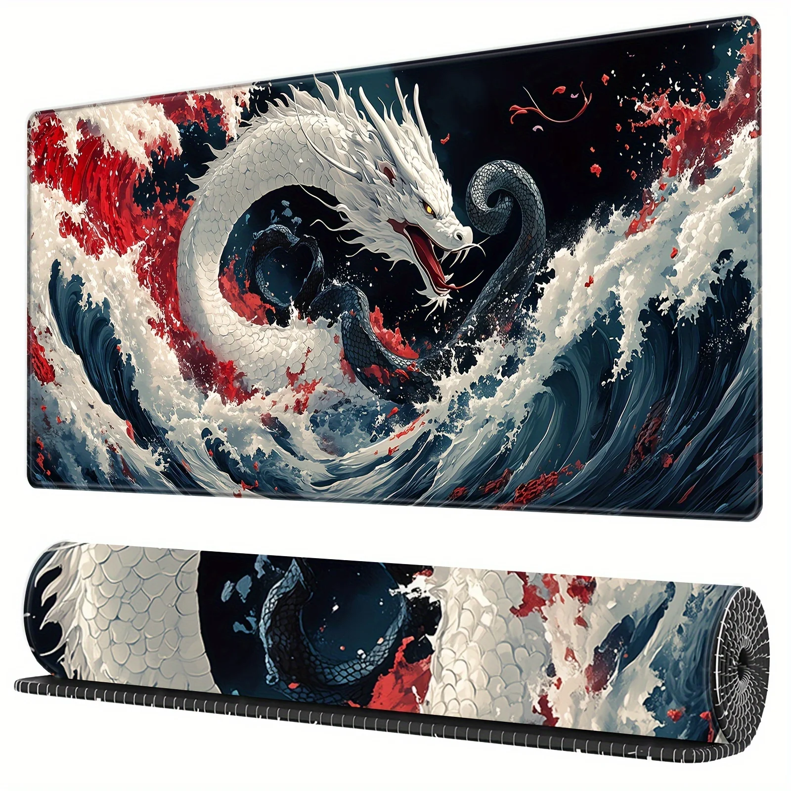 

Julong designs large mousepads made of anti-slip rubber is washable and suitable for use as HD printing PC accessories in office