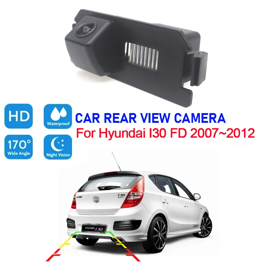 

CCD HD Waterproof Fisheye Rear View Camera For Hyundai I30 FD 2007 2008 2009 2010 2011 2012 Car Reverse Parking Backup Monitor