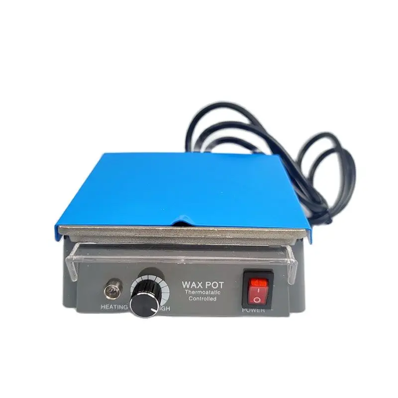 Dental Wax Pot Three-slot Melting Device Thermoregulation 30-130℃ 300W For Dentistry Technician Lab Tool Supplies Equipment