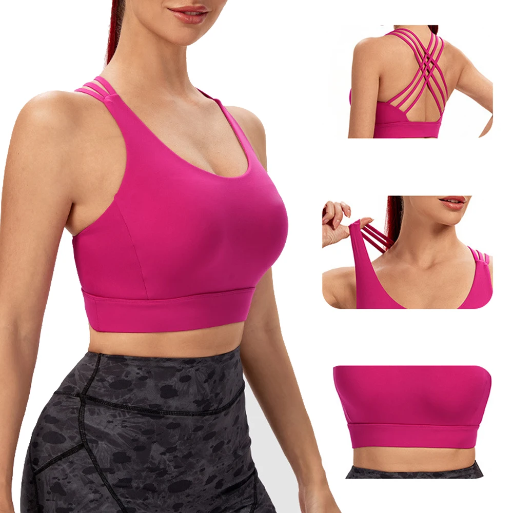 Sutiã de yoga feminino ginásio underwear menina tanque superior espartilho esportes para correr treino fitness atletismo tênis respirável feminino