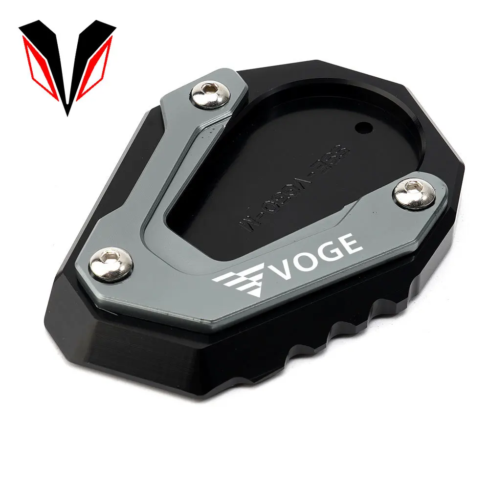 Für VOGE 300 AC DS 300DS 300 RR 300R 300AC Motorrad Zubehör Ständer Fuß Seite Stehen Unterstützung Platte Rad Reifen ventil Kappen