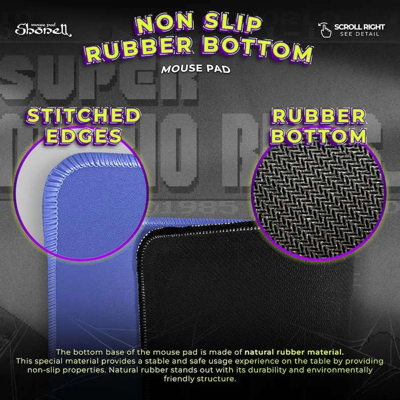 لوحة ماوس Super Mario Bros - سجادة مكتب ألعاب بشاشة عنوان NES Retro، ديكور نينتندو 8 بت، هدية كلاسيكية للاعبين #5