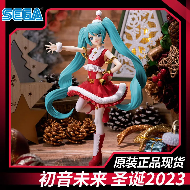 

SEGA Action Figures Hatsune Miku Models LUMINASTA Dolls Cute Toys for Boys Birthdays Gifts Kawaii Japanese Collect Anime Figure