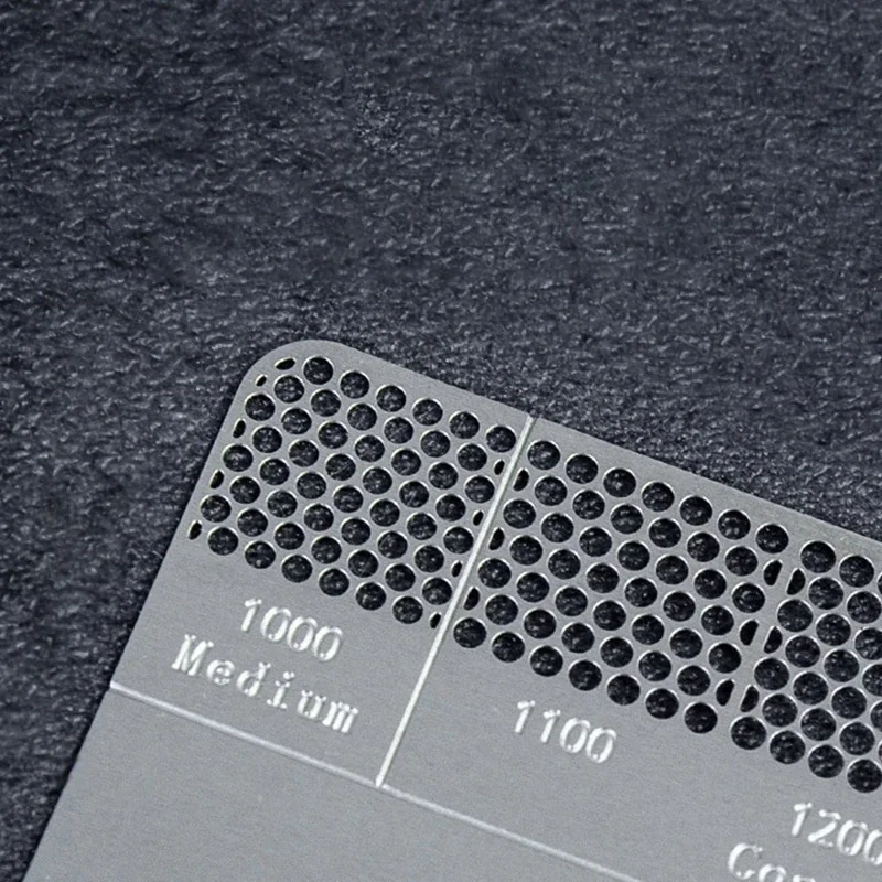 Coffee Powder Grinding Thickness Reference Comparison Card Grinder Grinding Powder Thickness Comparison Scale-A22G