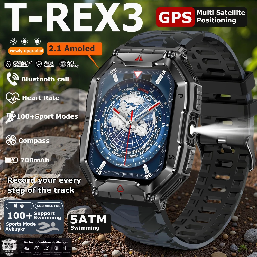 2025 جديد ساعة ذكية للرجال 360*360 HD شاشة تعمل باللمس الرياضة مقاوم للماء Smartwatch مراقبة الصحة بلوتوث دعوة الساعات الذكية