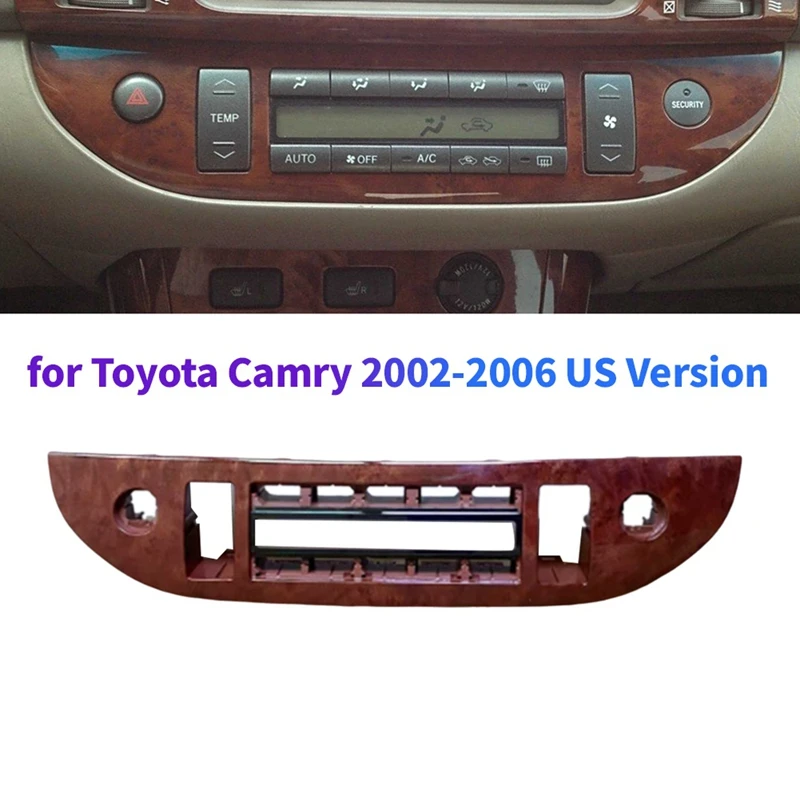 

Накладка на панель центрального управления кондиционером для Toyota Camry: Новинка, в наличии