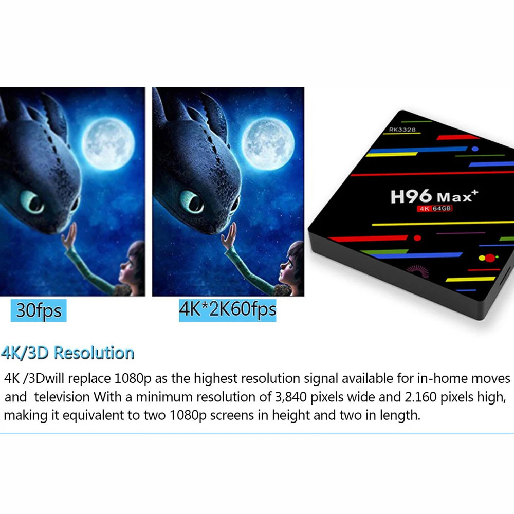 H96 Max Plus 4gb 64gb Android Tv Box 9.0 Smart TVBox RK3328 2.4G/5Ghz Wifi HDR 4K H.265 4GB 32GB H96MAX Media Player Set Top Box