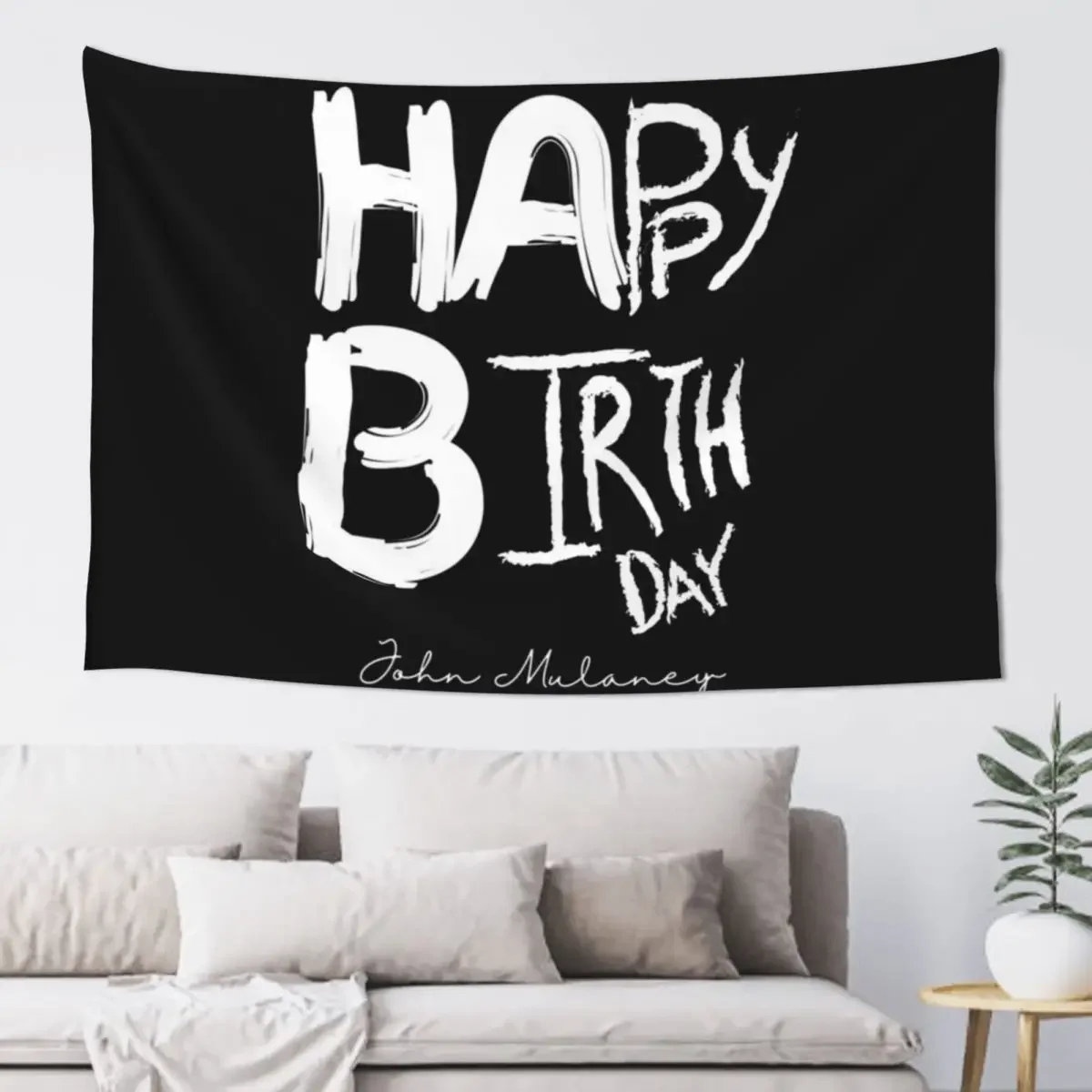 

Happy Birthday John Mulaney Tapestry Wall Mural Wall Tapestries Living Room Decoration Tapestry