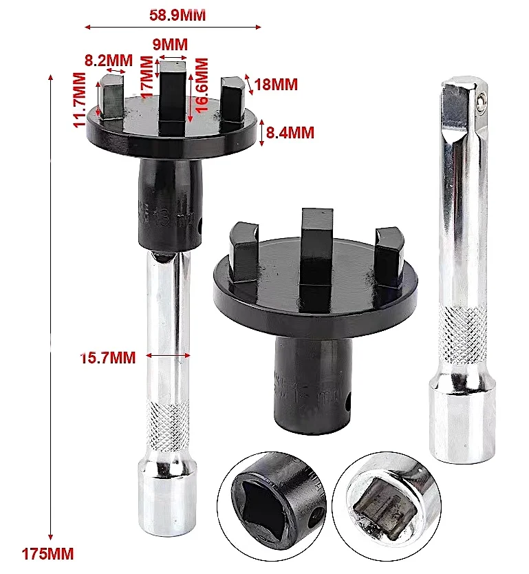 Pneumatic Steel Drum Bung Fastener Bung Tightener Pneumatic  Closing Tool To Open and Close 2