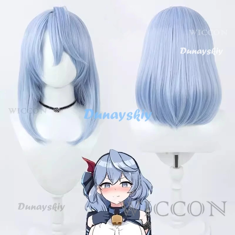 애니메이션 게임 블루 아카이브 아마우 아코 코스프레 코스튬 가발, 블루 세일러 세트 교복 치마 신발, 섹시한 카니발 파티 세트