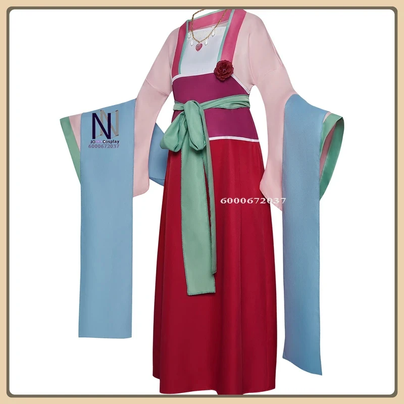 

ABC123Kusuriya no Hitorigoto Cat Role Playing Costume Embroidered Red Suit + Wig Full Set High Quality Halloween Party Sx,3;b'2.