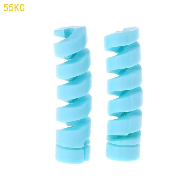 55KC 2x Protective Cover Cable Protector for Case for Smartphone USB Cables