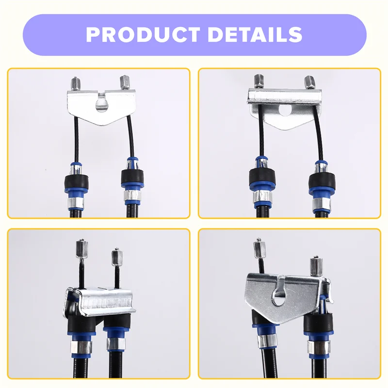 

Car First Line FKB3783 Rear Hand Brake Cable For Volvo C30 C70 S40 II V40 V50 31362965 31340068
