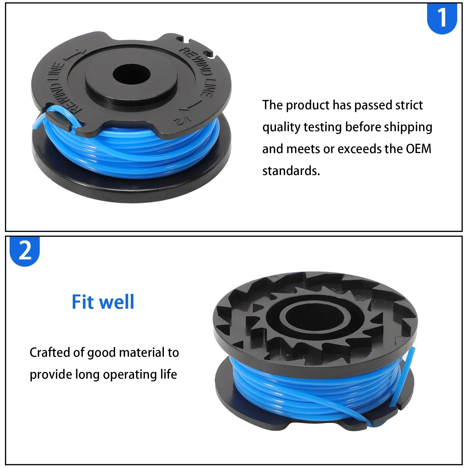 6 قطع من مكبات الخط ستريمر تحل محل أجزاء وصلت لملفات الخط Karcher LTR 18-30 14443120 #6