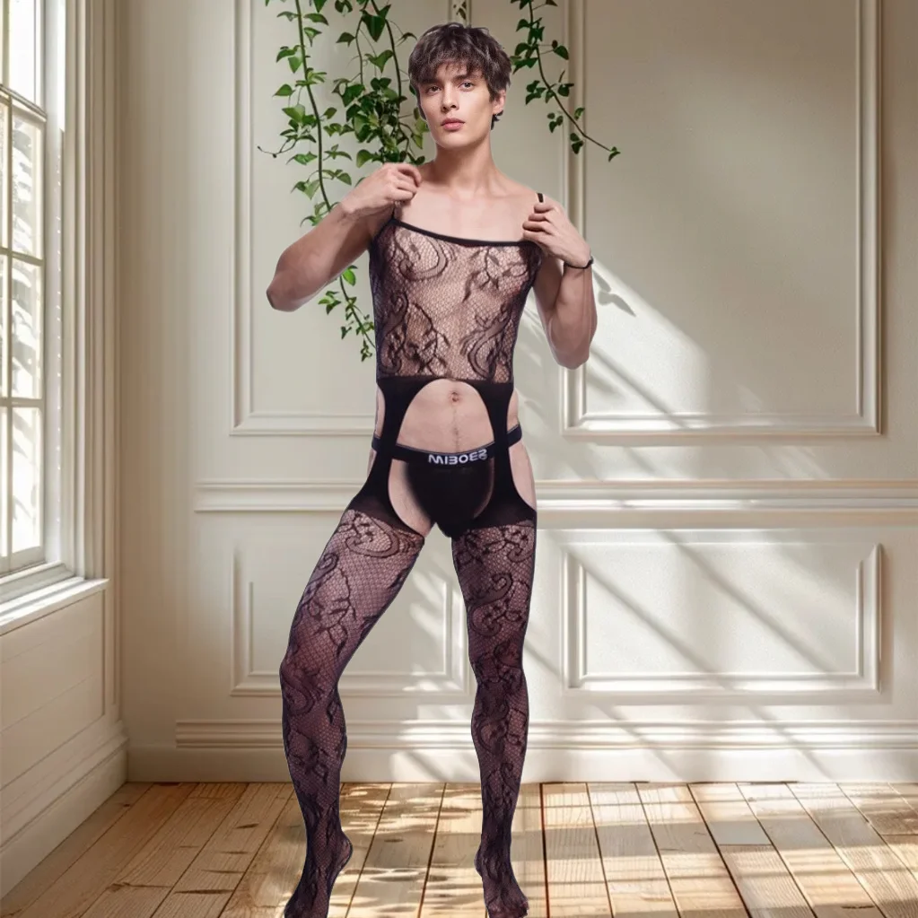 

Порно Babydolls, популярная мужская ночная рубашка, боди для геев, эротическая сетчатая одежда для взрослых и мужчин, прозрачное искушение, плотное нижнее белье