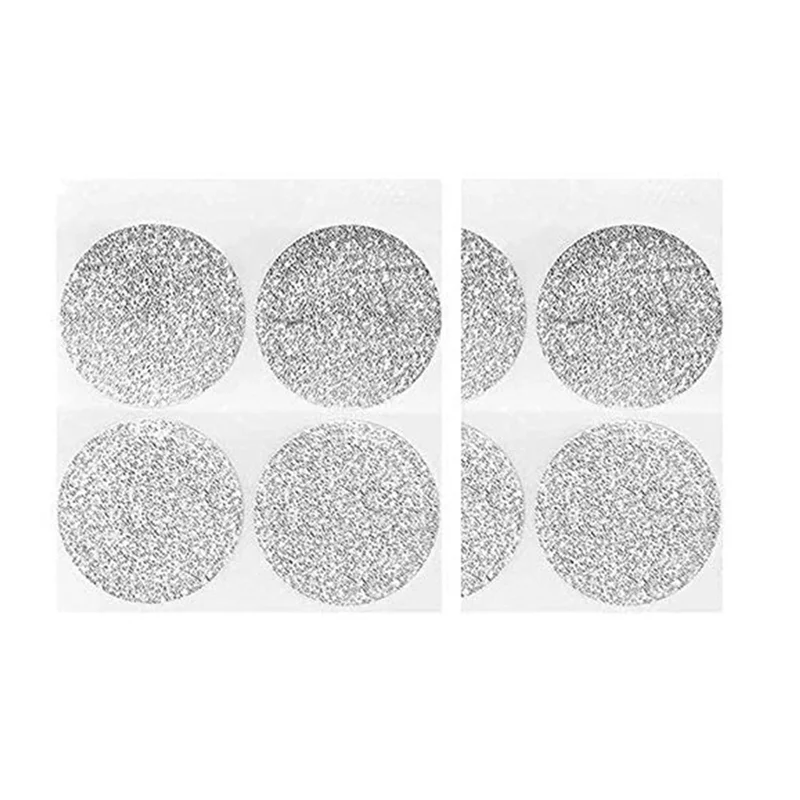ABRS-200 Pz Coperchi in foglio di alluminio Coperchi in alluminio Guarnizioni Coperchi in foglio per capsule di caffè Nespresso Originalline con spazzola per cucchiaio