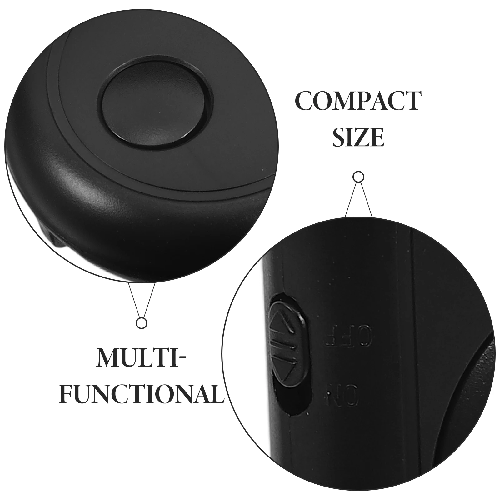 

Multi Function Wireless Controller for Cellphone Camera Selfie Shutter Remote Page Turner Travel Outdoor Use Durable