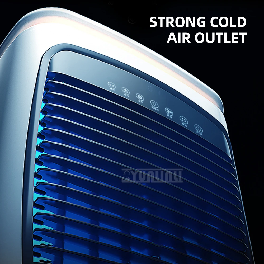 Небольшой вентилятор для кондиционирования воздуха, бытовой охлаждающий вентилятор для спальни, холодильник, внутренний бесшумный охлаждающий вентилятор