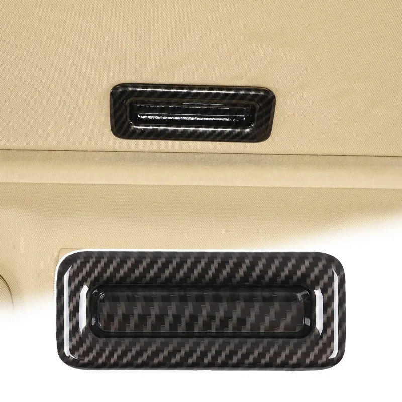 

For BMW 1 3 Series E87 E90 E91 E92 E93 Car Interior Sunroof Handle Switch Frame Cover ABS Carbon Fiber Trim Accessories