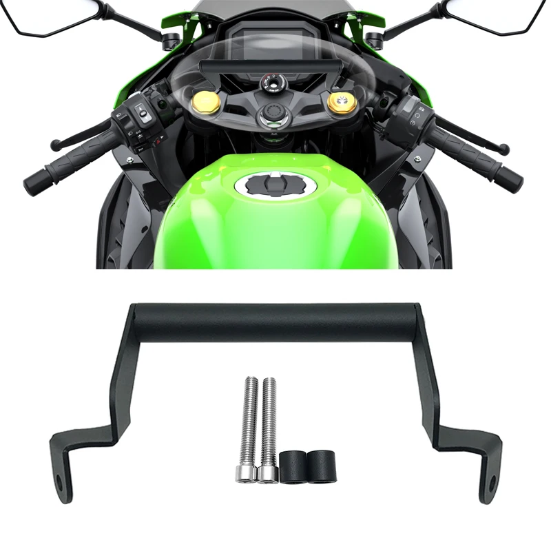 อุปกรณ์เสริมรถจักรยานยนต์โทรศัพท์มือถือ GPS Navigation Bracket Fit สําหรับ KAWASAKI ZX25R สําหรับ Ninja ZX-25R ZX-SE 2021 2022 2023