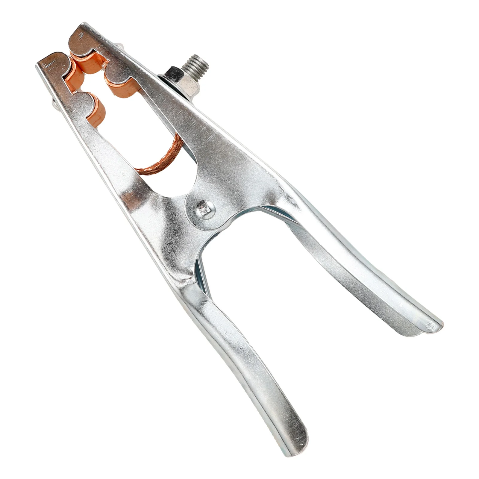 

1Pcs 500A Ground Cable Clip Secure Earth Clamp for Welding Use Heavy Duty Grounding Tool with Strong Grip 500A Ground Clamp