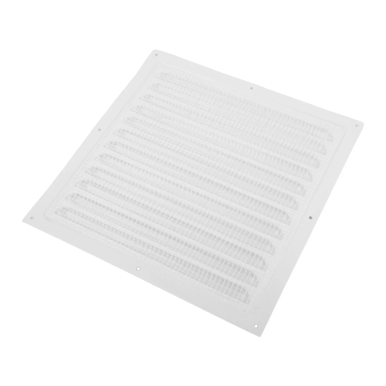 1PCS 150/200MM Air Vent White Metal Louver Vent Grille Cover Square Vent Insect Screen Cover For Ceiling Openings / Duct Vents