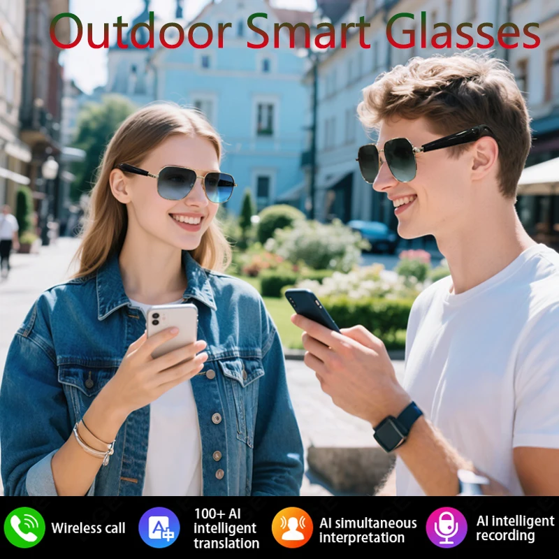 

Умные очки, фотохромные линзы, наружная смена цвета, интеллектуальные Bluetooth-очки, нейлоновые линзы, интеллектуальный AI Audio, беспроводной