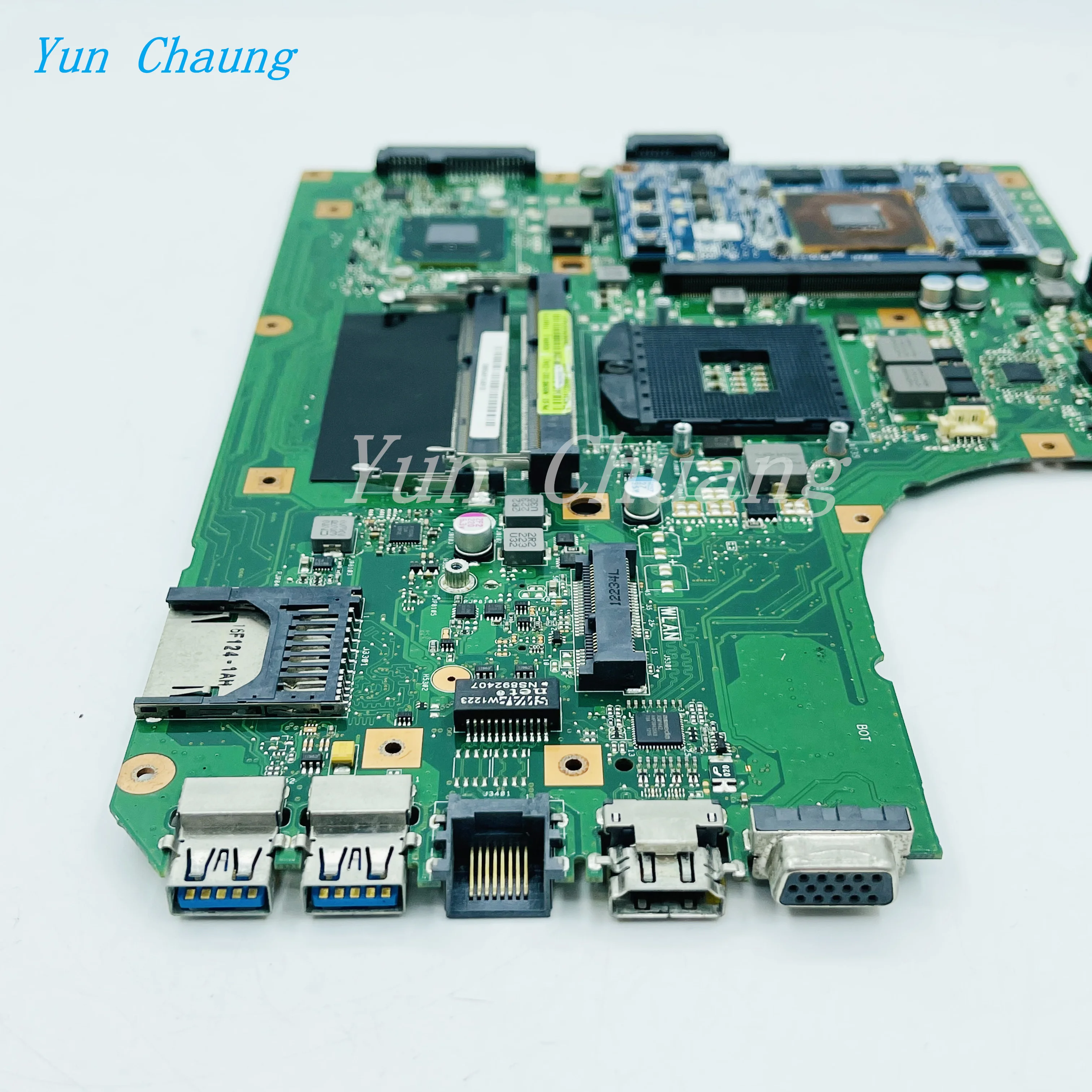 Imagem -04 - Laptop Motherboard Mainboard para Asus K55vm K55vj A55v K55v Hm76 Ddr3 com Gt630m Gt635m 2g Placa Gráfica 100 Teste K55vm R500v