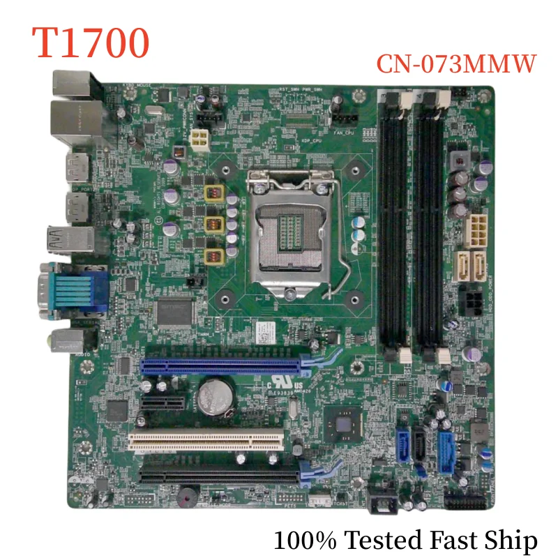 

CN-073MMW For DELL Precision T1700 Motherboard 073MMW 73MMW LGA1150 DDR3 Mainboard 100% Tested Fast Ship