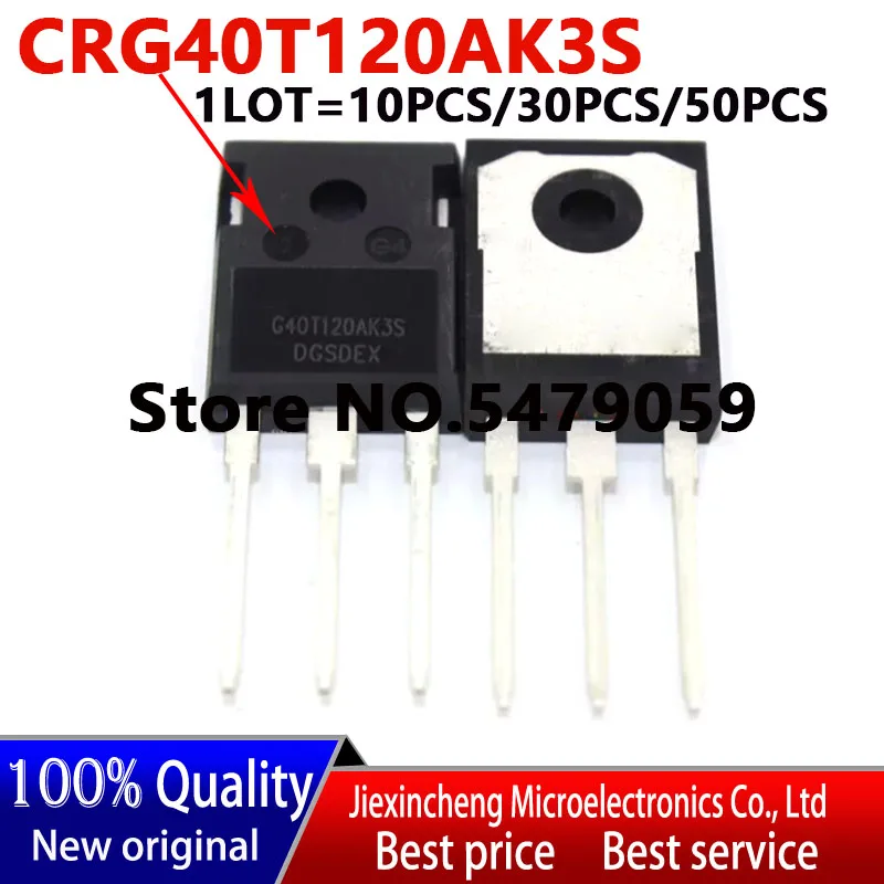 

G40T120AK3S CRG40T120AK3S TO247 40A1200V IGBT CRG40T120 New original