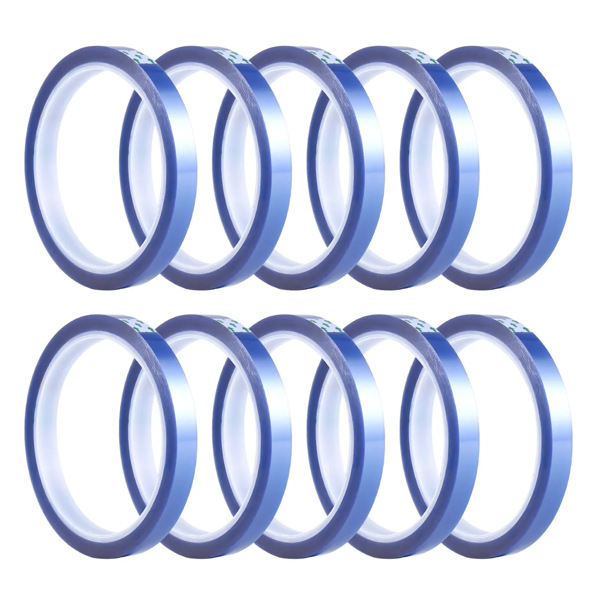 10 рулонов тепловых лент, сублимационные заготовки, термолента, лента без остатков до 260 градусов Цельсия для термосублимационного пресса GSY