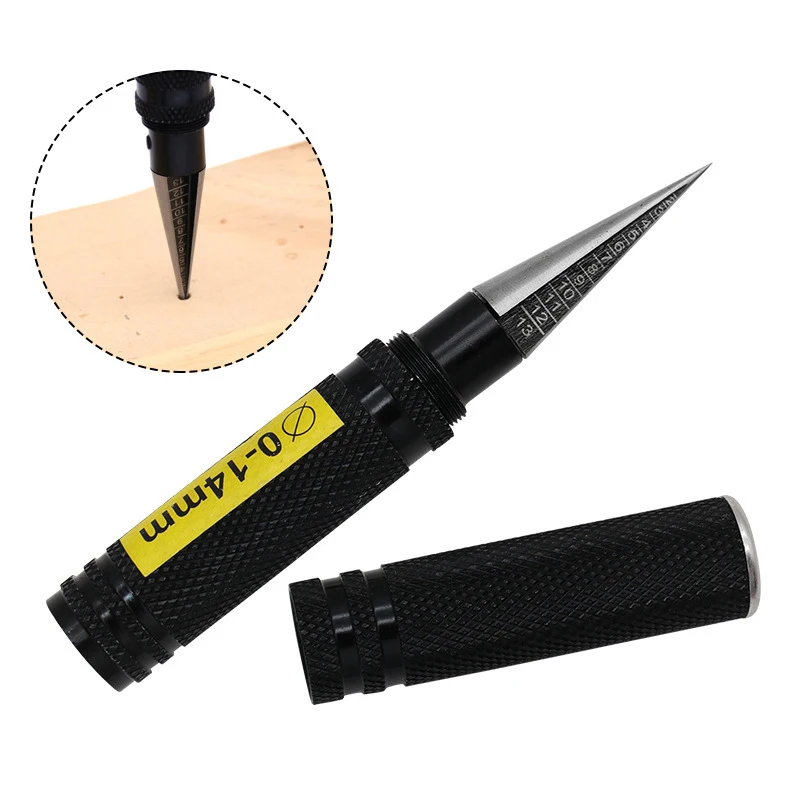 

Стальной деревянный ручной расширяющийся сверлильный станок, расширитель, позиционирование, Открыватель отверстий, центральный перфоратор, размодельный инструмент, устройство для открывания отверстий 0-14 мм