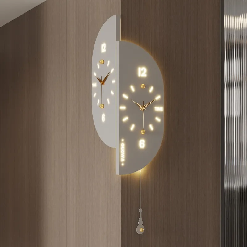 

Design Big Size Minimalist Nordic Wall Clock Kitchen Luxury Art Office Wall Clock Classic Decor Living Room Home Decoration