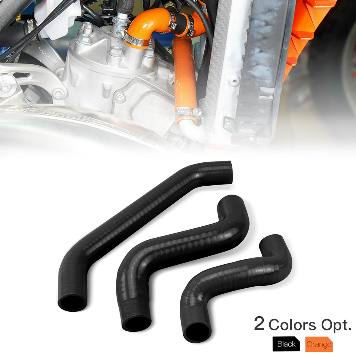 

NICECNC For 2024 KTM EXC-F 450 500 EXC 450F 500F XWF 500 Motorcycle Radiator Coolant Hose For GasGas ECF 450 500 EW500F EX450F