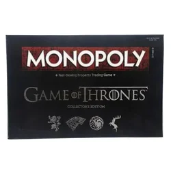 Game of Thrones Monopoly Toy English Board Game Card Board Game Family Party Toy Exquisite Boxed Gift Kid's Adult Toys Gift