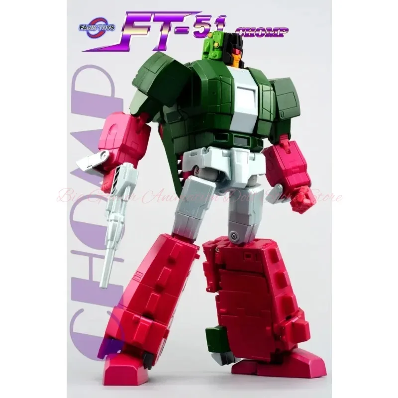 【Auf Lager】 Transformationsspielzeug FT-51 Chomp Leader Warrior Actionfigur Sammlermodell Spielzeug