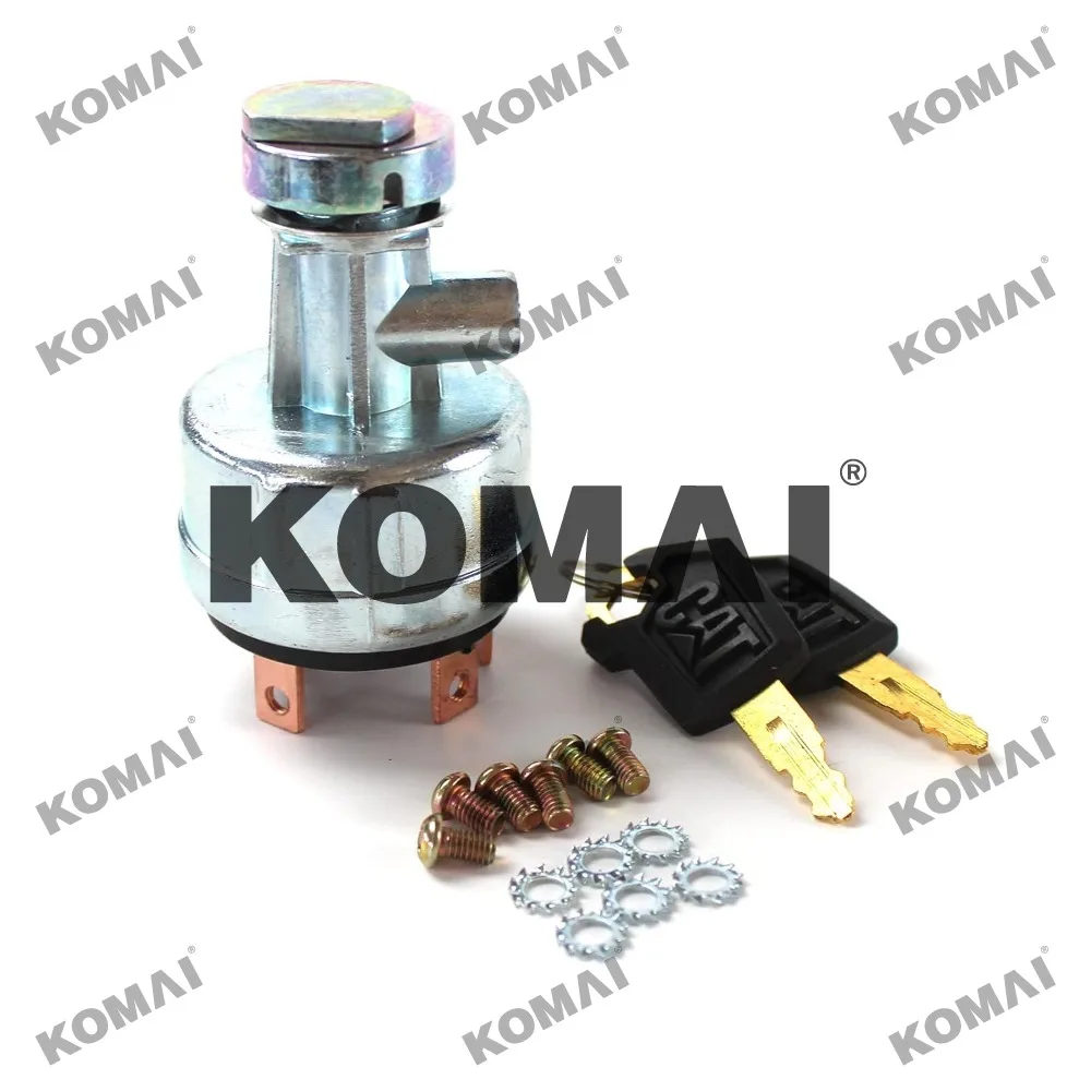 

XOJOX 7Y-3918 5P-8500 7Y3918 5P8500 Переключатель зажигания стартера (6 контактов) с 2 ключами для CAT 311 311C 312 312BL 313B 314C