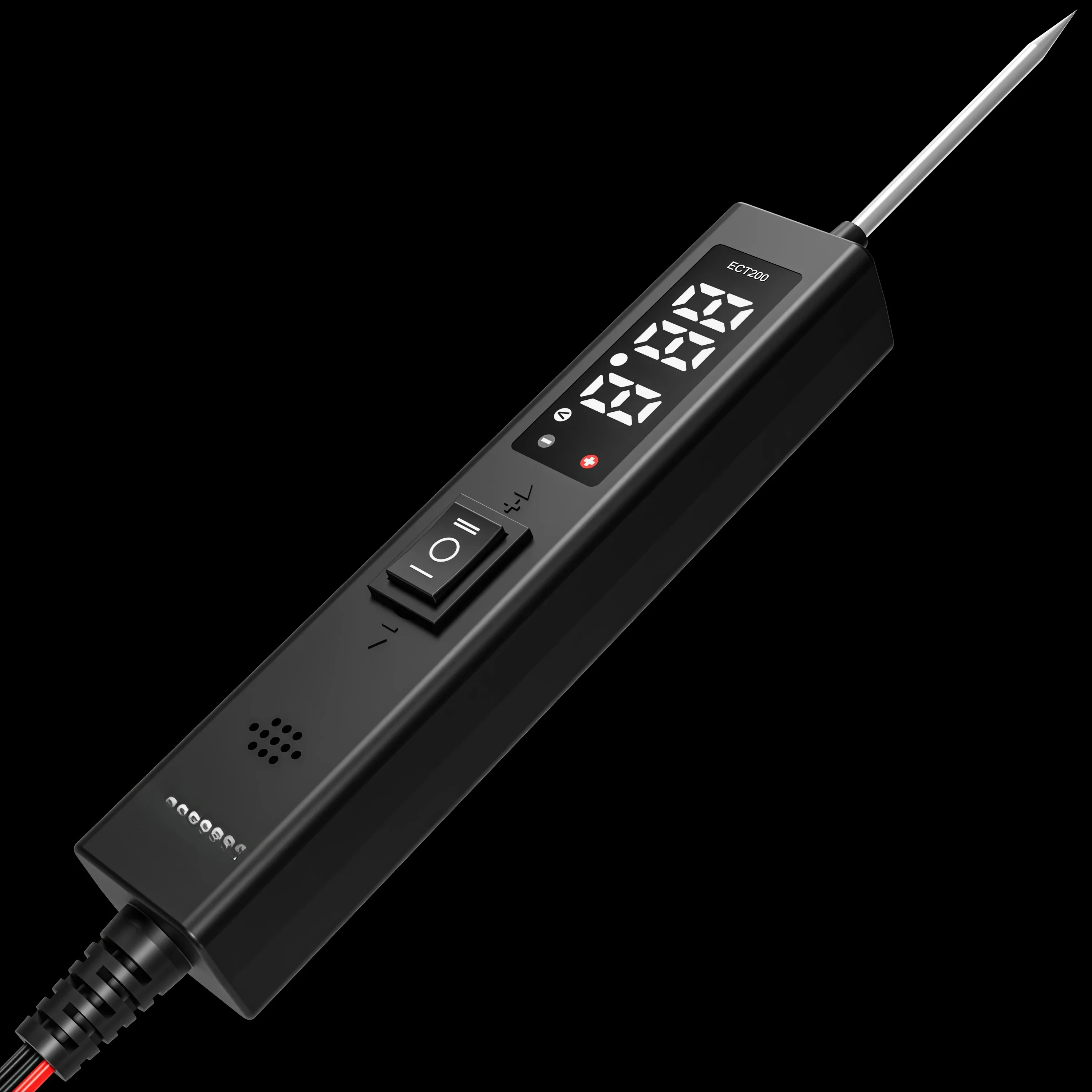 ECT200 جهاز اختبار الدائرة الكهربائية للسيارات نظام كهربائي اختبار قصير 8 فولت-32 فولت تيار مستمر LCDActivation اختبار #5